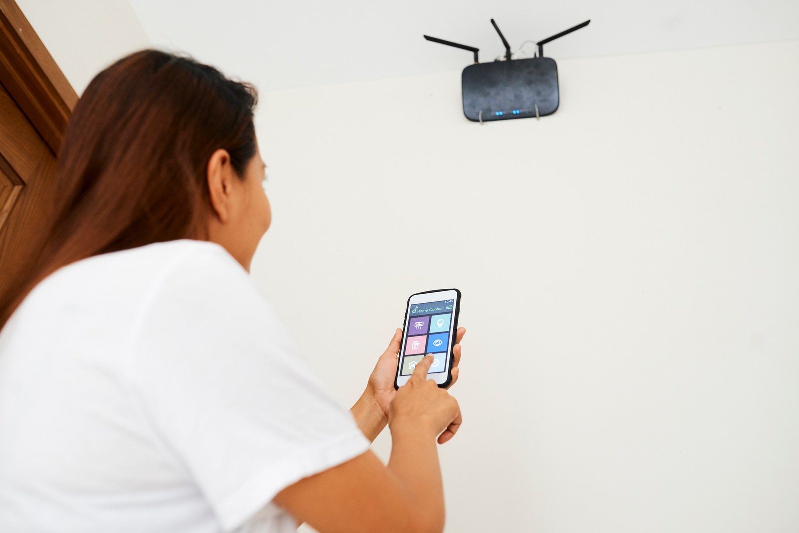 Smartphone zeigt instabile WLAN-Verbindung