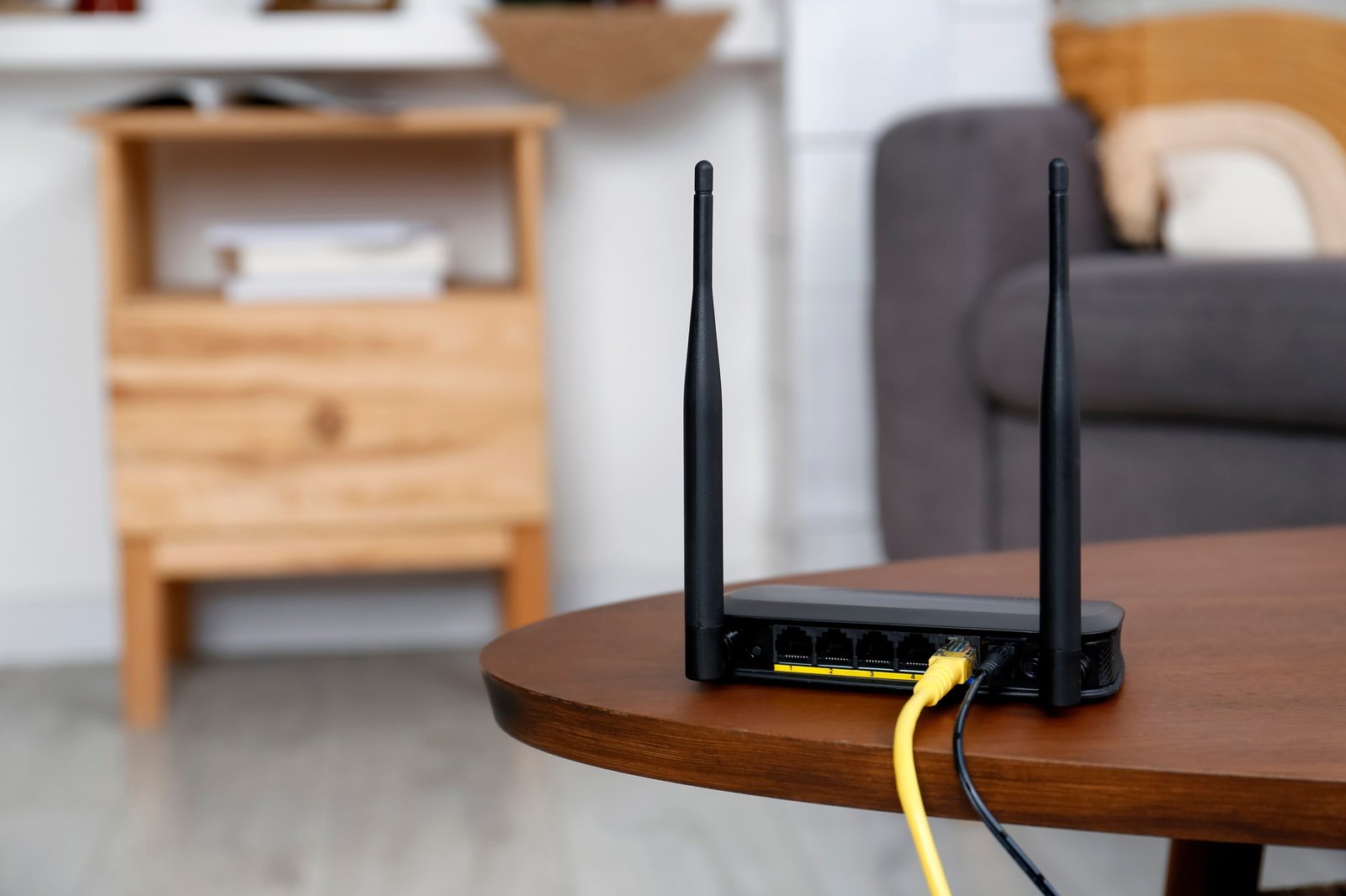 Router mit schwachem WLAN-Signal zu Hause